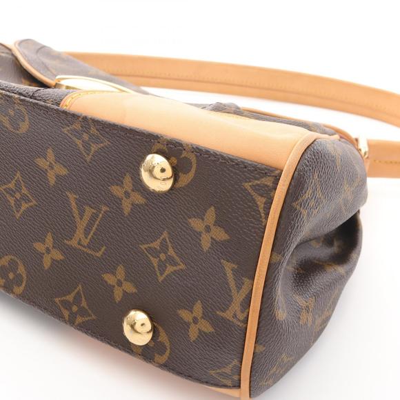 Louis Vuitton Beverly Leather Brown Monogram Shoulder Bag - Picture 8 of 8